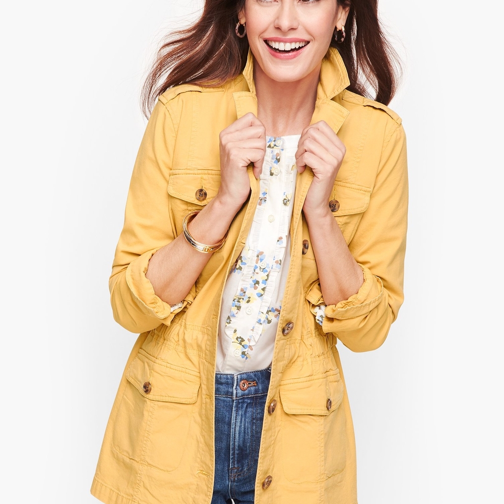 Cotton Utility Jacket for Women by Talbots